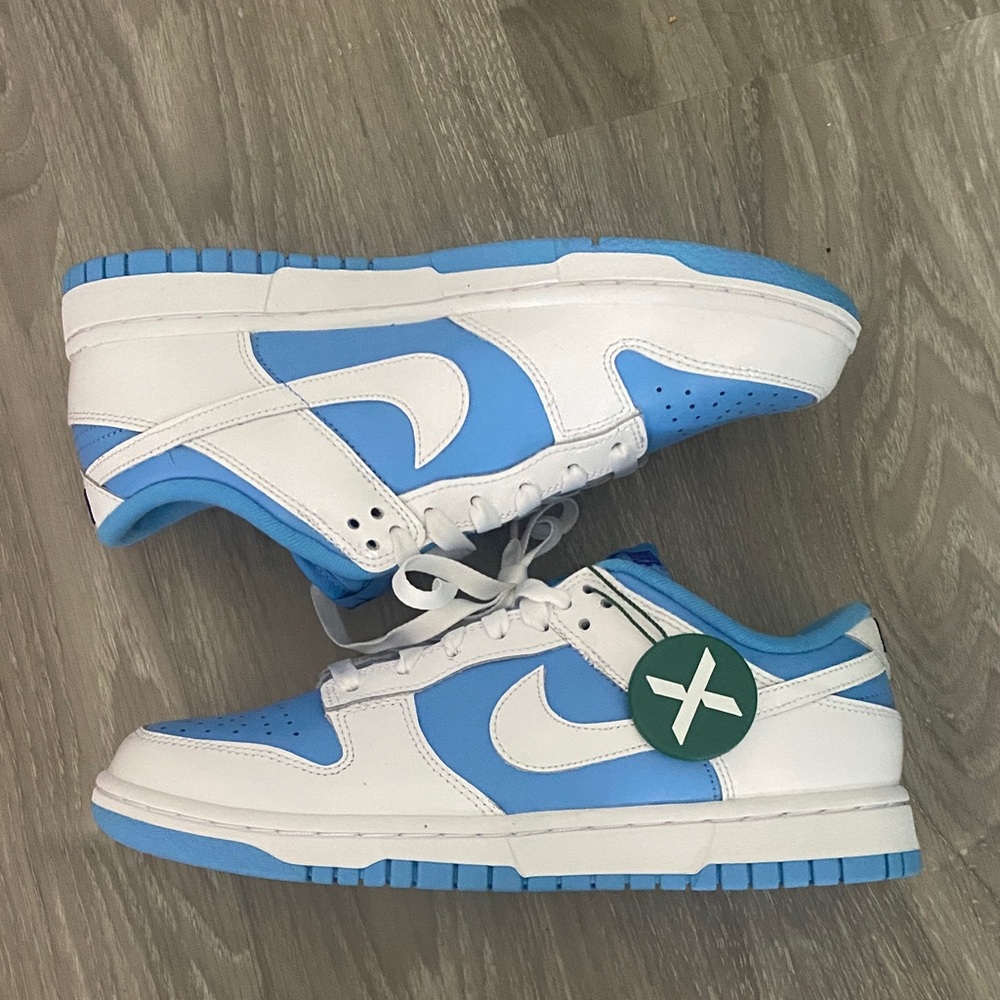 Nike Women's Sneakers in Light Blue and White